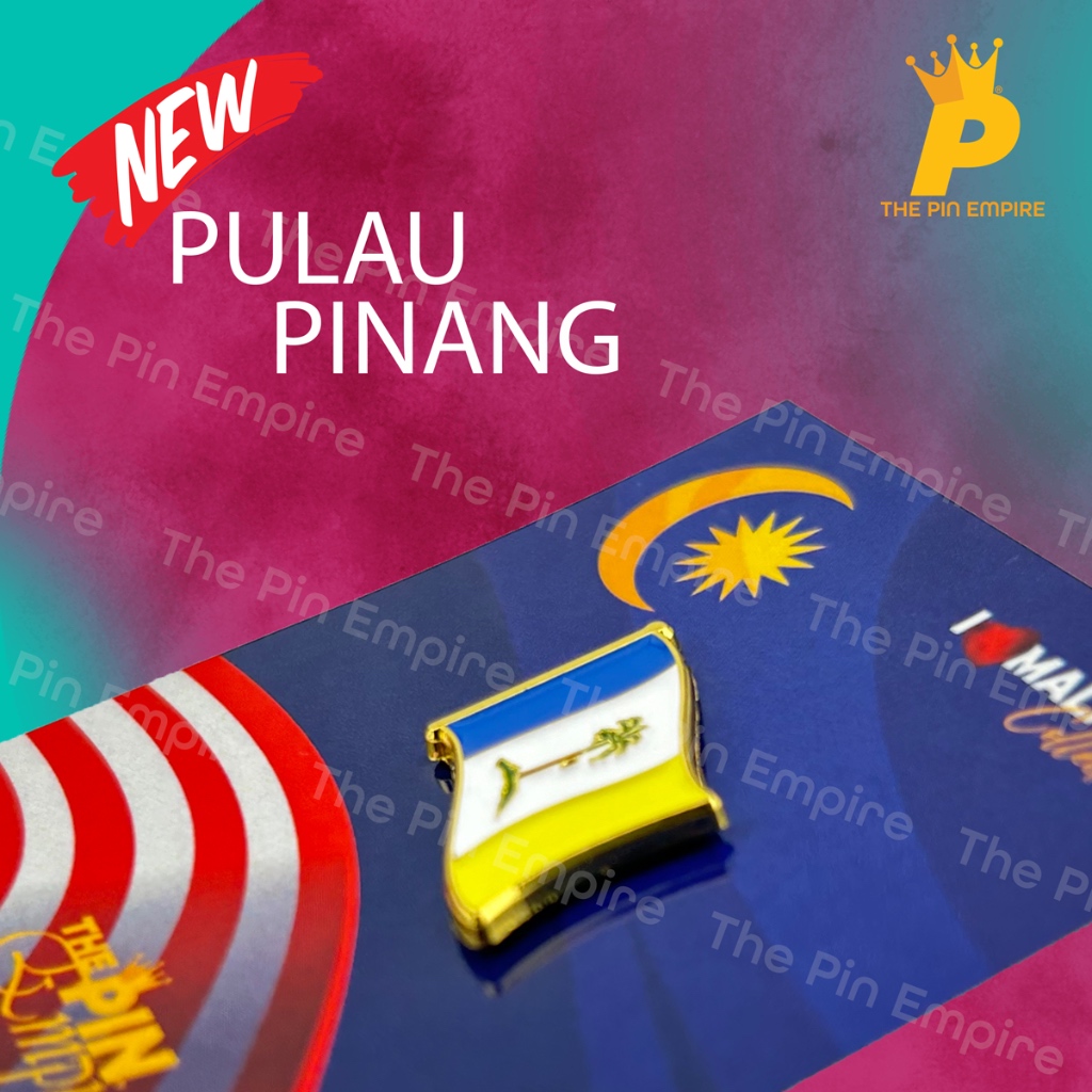THE PIN EMPIRE Pulau Pinang Lapel Pin Collar Pin