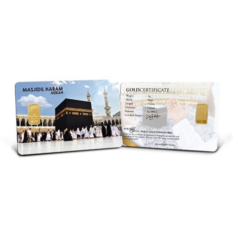 Public Gold 1 gram (24k) Emas Tulen 999 Original Gold Bar Investment&hellip;