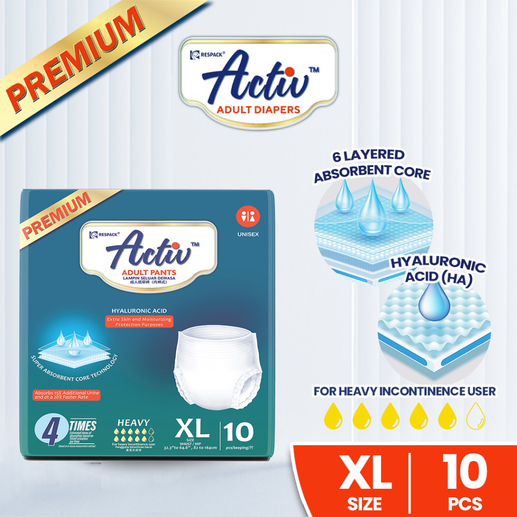 Activ Adult Pants Premium Size XL | Ultra Dry & Breathable