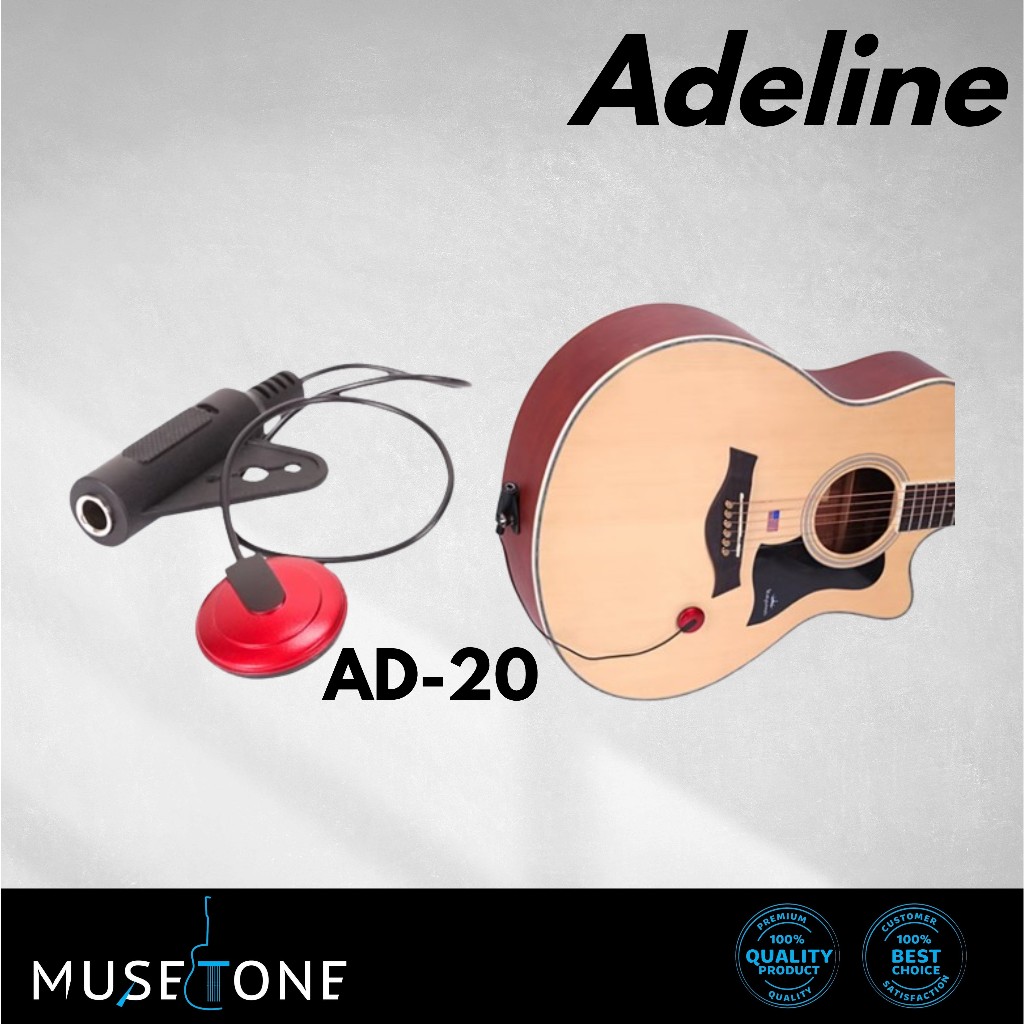 Adenline AD-20 AD20 Ukulele / Acoustic Guitar Pick Up Electronic Pickup