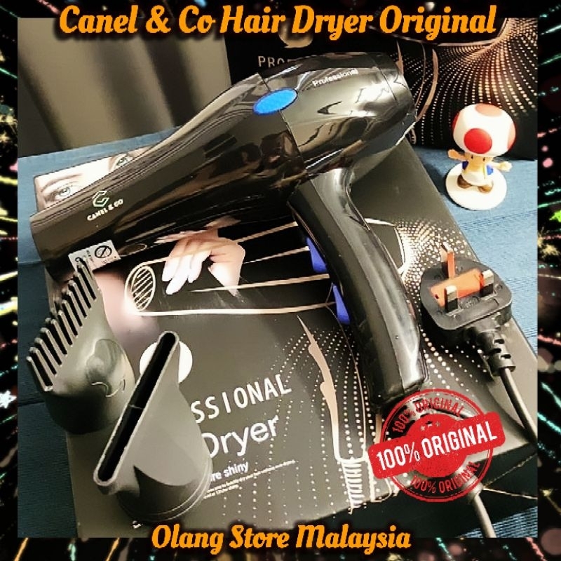 Original Canel & Co Blu-Ray Hair Dryer [5 in 1 feature] Pengering Rambut 3 Pin COD