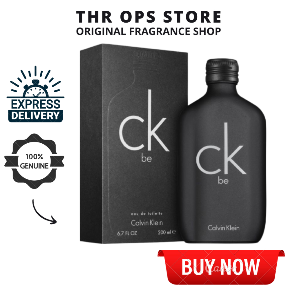 [100% Original] CK Be by Calvin Klein EDT Perfume (100ML - 200ML)