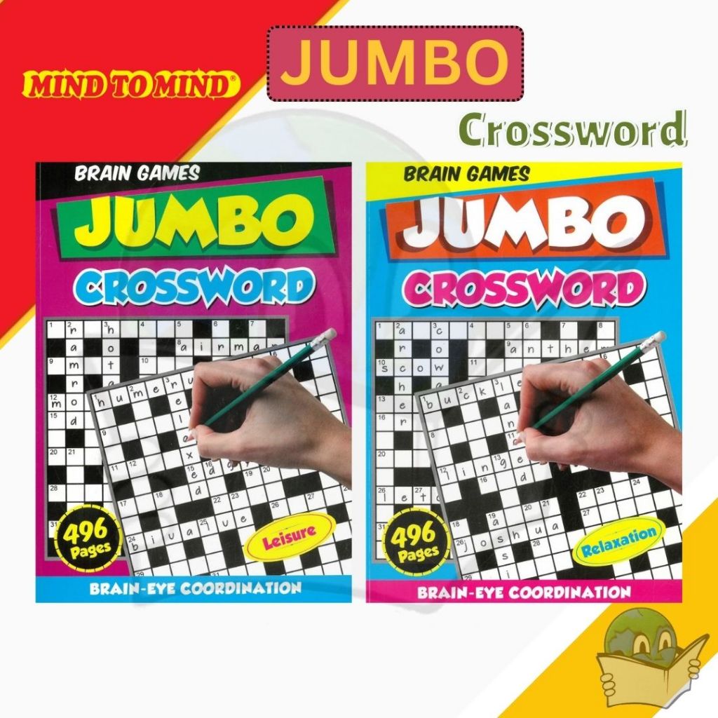 Brain Games JUMBO Crossword [Mind To Mind]