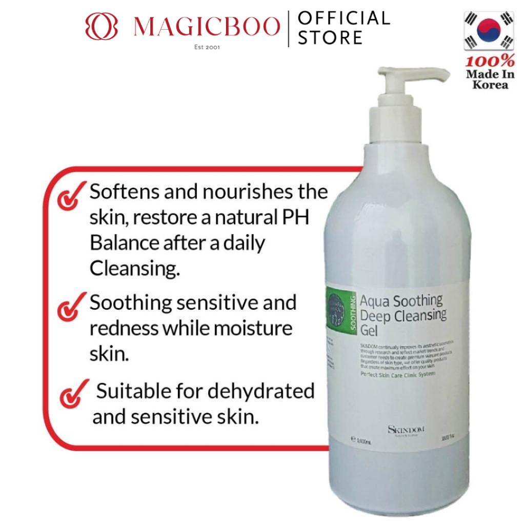 Magicboo Skindom Aqua Soothing Deep Cleansing Gel