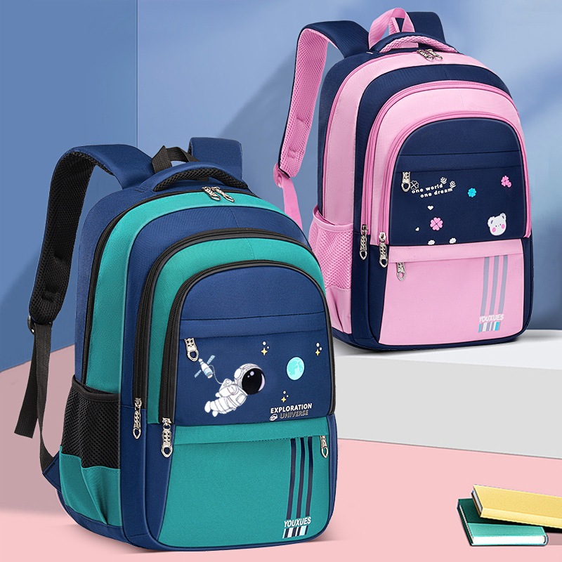 Cute Modern School Bags for Student Boys Girls boys Big Capacity School Backpack travel Book Bag Astronaut -AST89