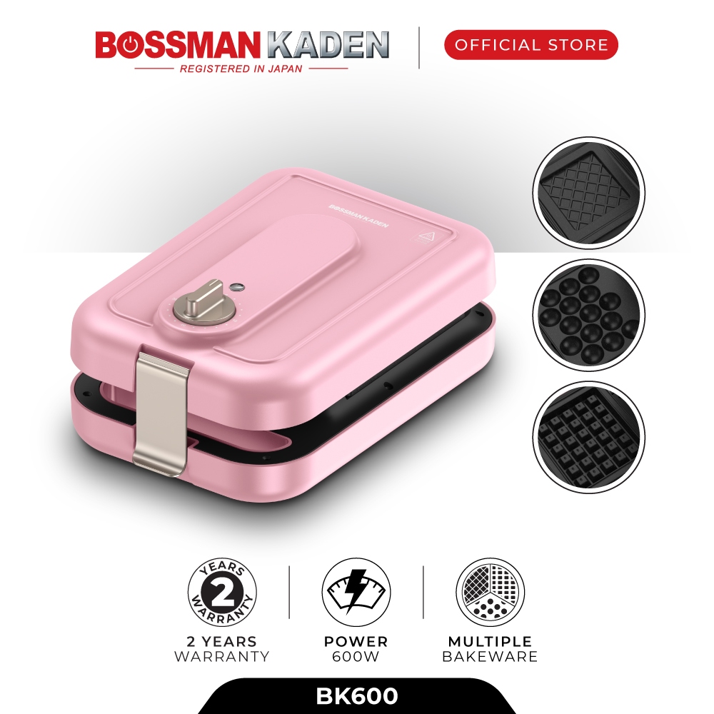 Bossman Kaden 3in1 Waffle Maker BK600