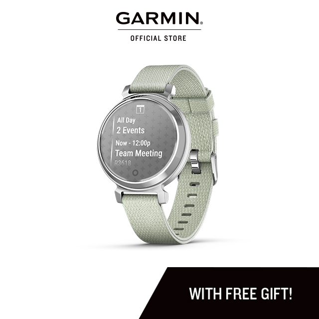 [ NEW ] Garmin Lily 2 - TRENDY BUT UNEXPECTED ( SIlicone Band / Nylon Band / Leather Band )