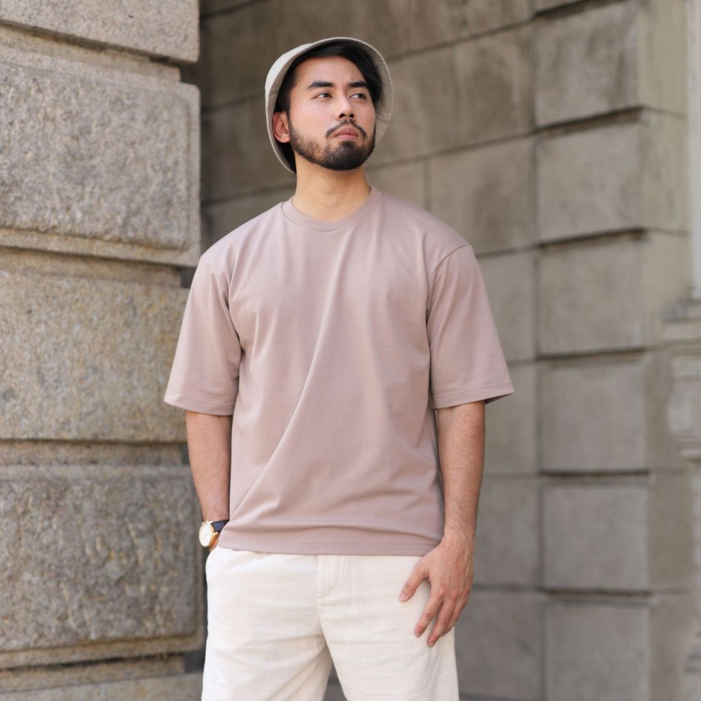 Set A | Klothing Baju-T Oversized 220gsm Uniseks Baju Lelaki...