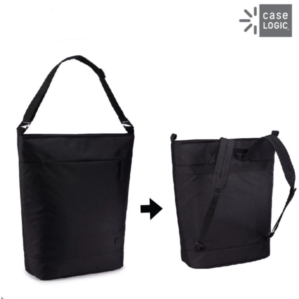 []CASE LOGIC INVIGO 15.6" LAPTOP CONVERTIBLE TOTE | INVIT116 | *Made from 100% recycled fabrics