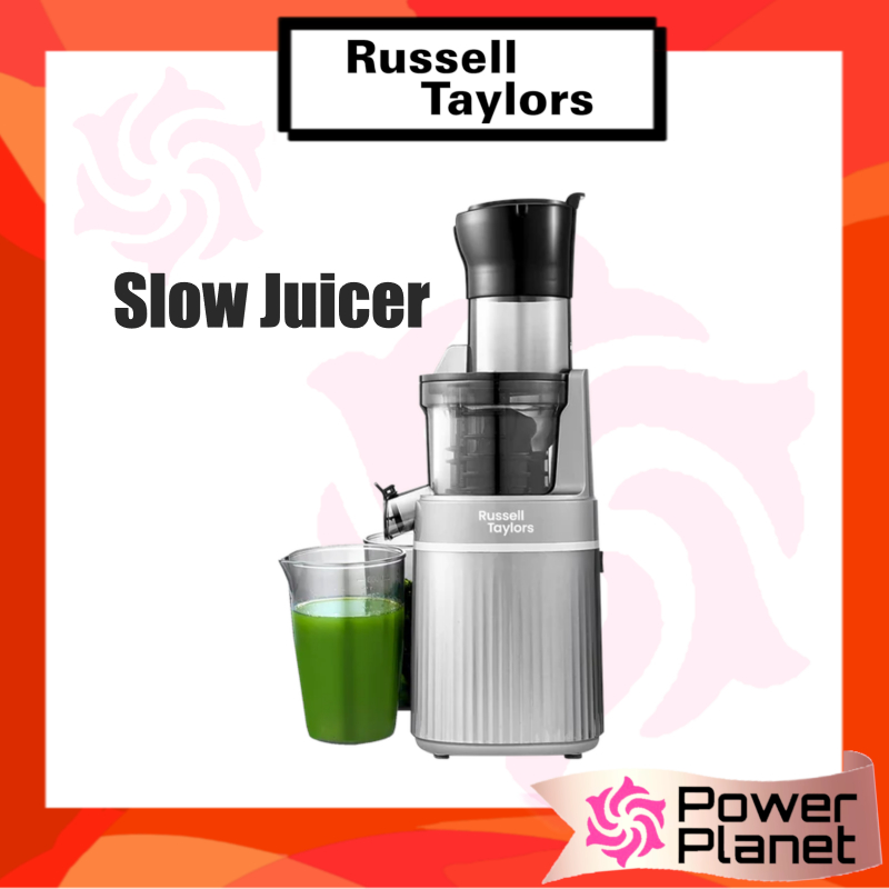 Russell Taylors Masticating Cold Press Slow Juicer 80mm Wide Feeding Tube SJ2 | 1.8L SJ3 | Philips Slow Juicer HR1889/71