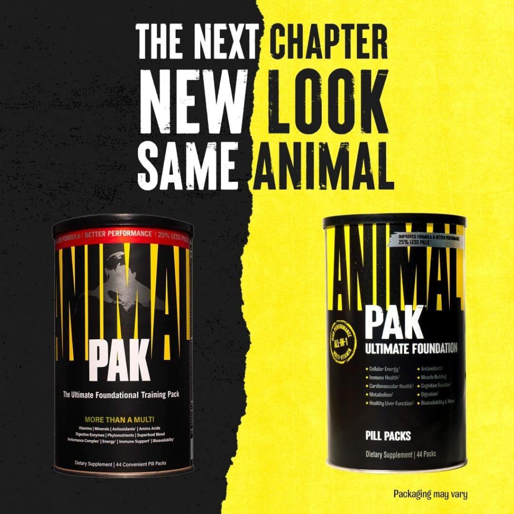 Animal Pak - The Complete All-in-one Training Pack - Multivitamins,