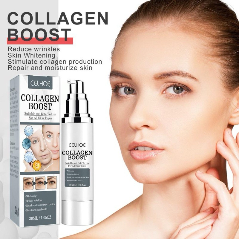 EELHOE Restructuring Collagen Anti Aging Cream Moisturizing Frimming Skin Anti Wrinkles Collagen Boost Cream 30ml