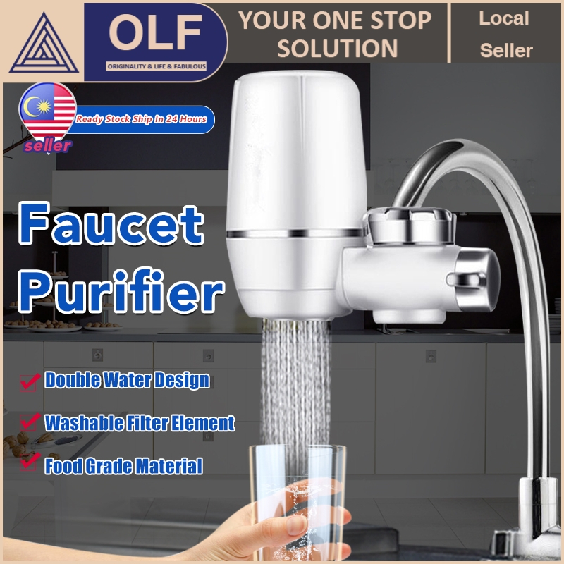 Household Faucet Water Purifier Ceramic Filter Core Water Purifier Tap 7-layer filtration Water Filter Cleanable Filter