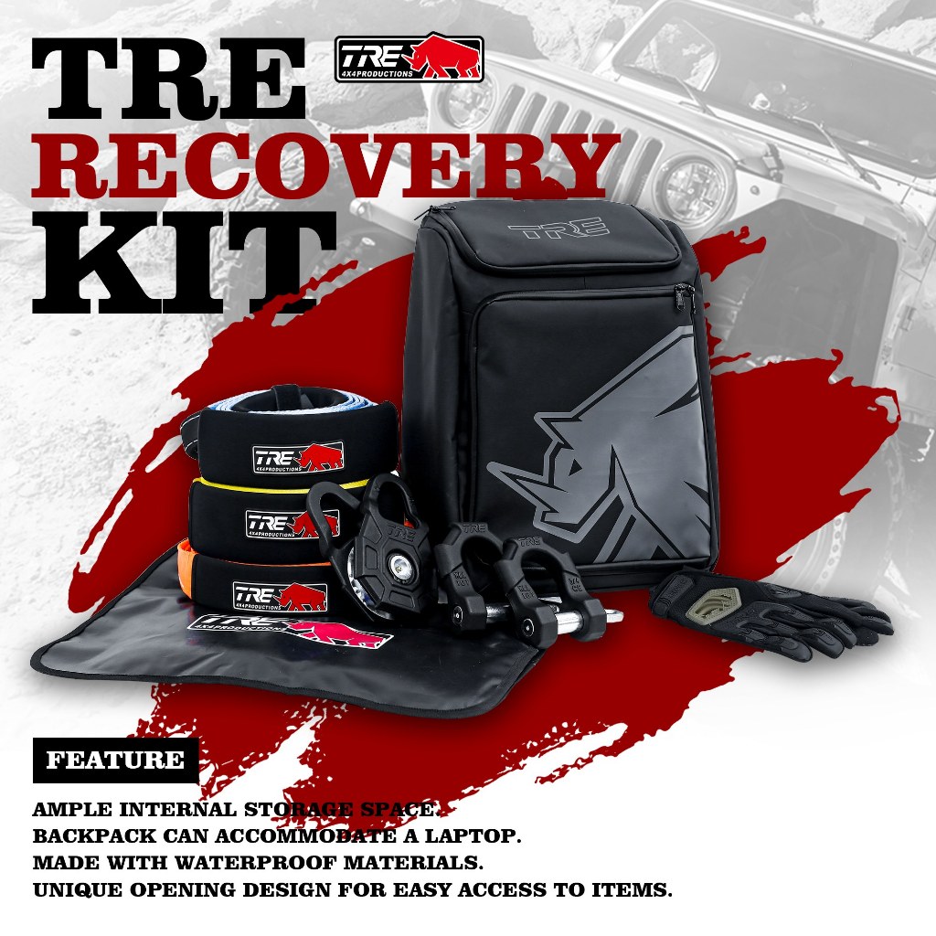 TRE Recovery Kits Accessories Offroad Recovery Gear Gen 3