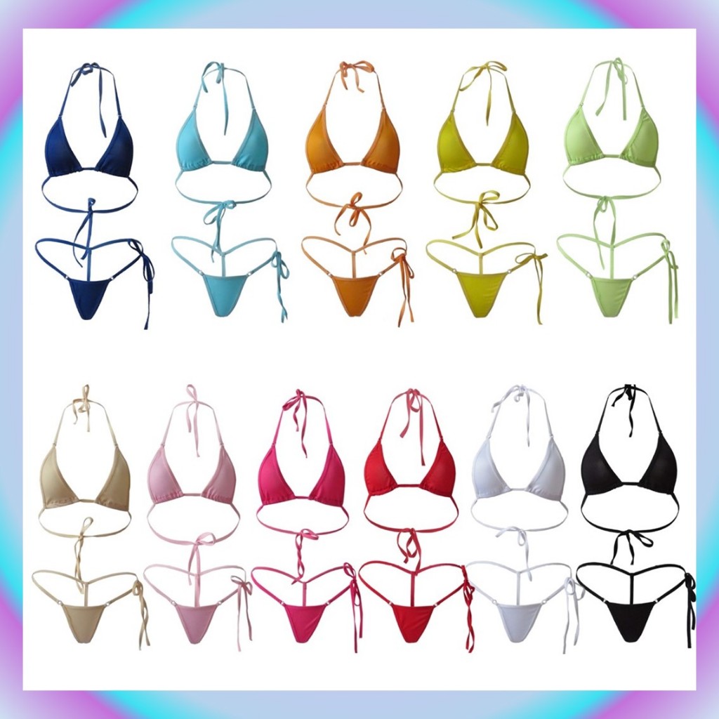 Bikini Set Women Sexy Bra Lingerie Bikini sensual Underwear and Bra through Swimsuit sexy Suit For women Bra set