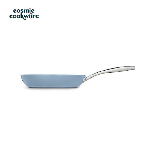 [Blue Pea] 24cm Cosmo Fry 24 (1.6L) - Cosmic Cookware Non-toxic, Swiss Made Non-stick Ceramic Coating, FDA Approved