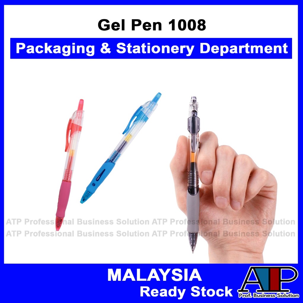 Stationery Classic Press Gel Ink Pen 0.5mm Bullet Signature Pen Office Fountain Pen Student Retractable Gel Pen School