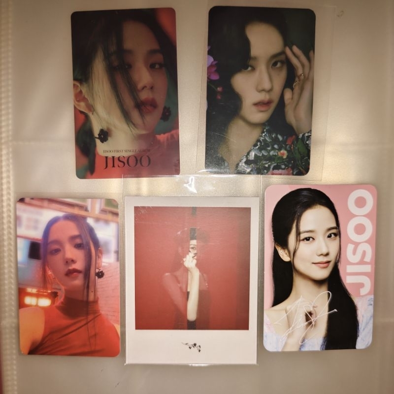 Blackpink Jisoo merchandise 1 set