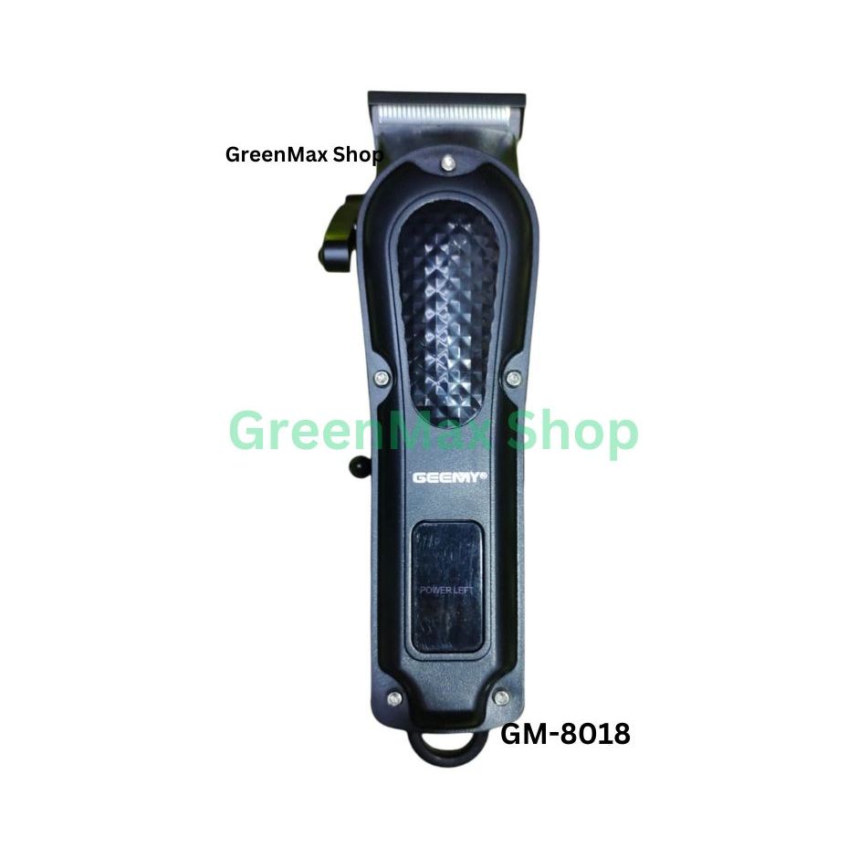 READY STOCK Geemy GM-801 Professional Hair Clipper Best Hair Trimmer Wireless High Quality