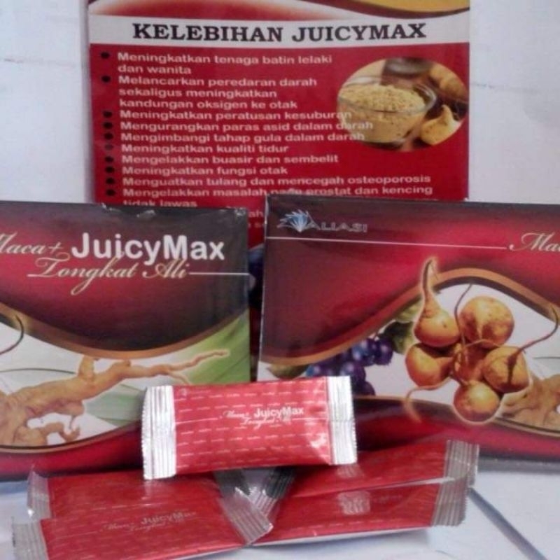 Juicy max Tongkat Ali Maca