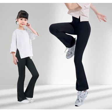 SELUAR PLAIN (BOOTCUT) BUDAK PEREMPUAN SELUAR CUTTING BOOTCUT/ GIRLS SPORTS PANT
