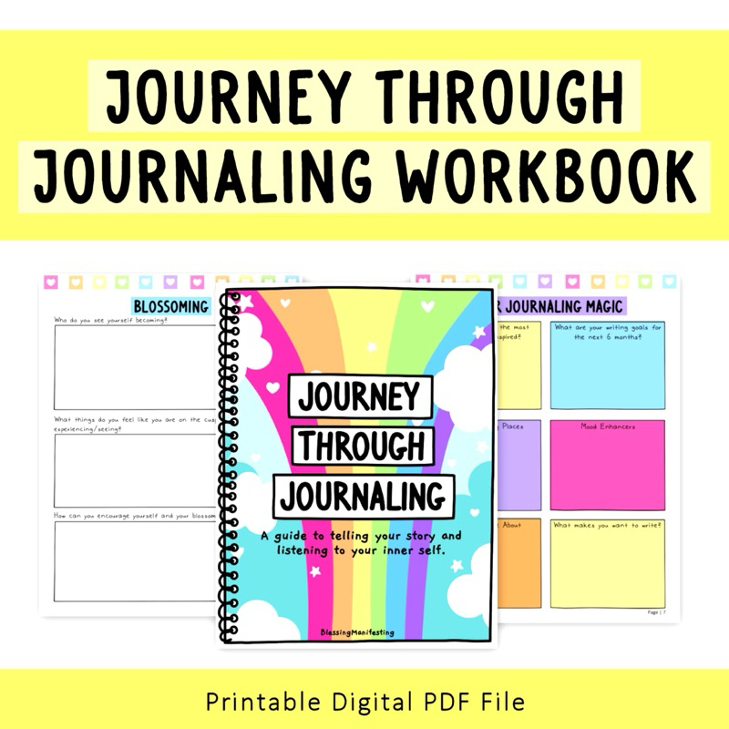 Journey Through Journaling | Journaling Prompts |Writing Prompts | Writer
