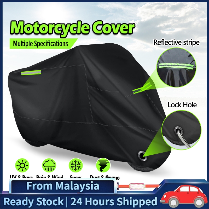 Y15 Motor Cover Waterproof Motorcycle Cover Motor Bike dust cover Rain cover Penutup Motorsikal Motorcycle SunCover摩托车车罩