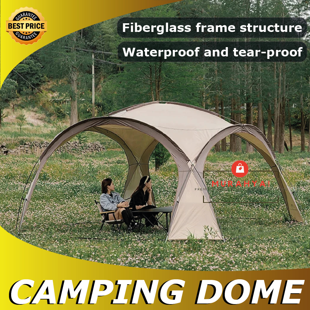 Camping Dome Tent Shelter Dome Conopy Outdoor Portable Tent Door Cloth Camping Tent Mounthiker Dome