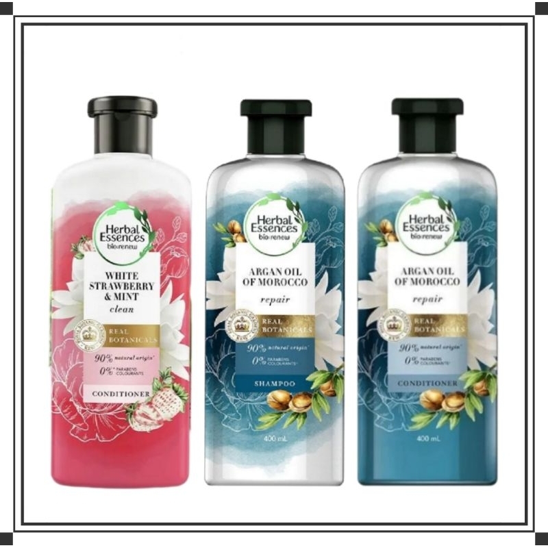 Herbal Essences Hair Shampoo / Hair Conditioner (400ml)