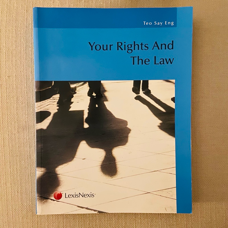 Your Rights and the Law by Teo Say Eng Secondhand book / Preloved book