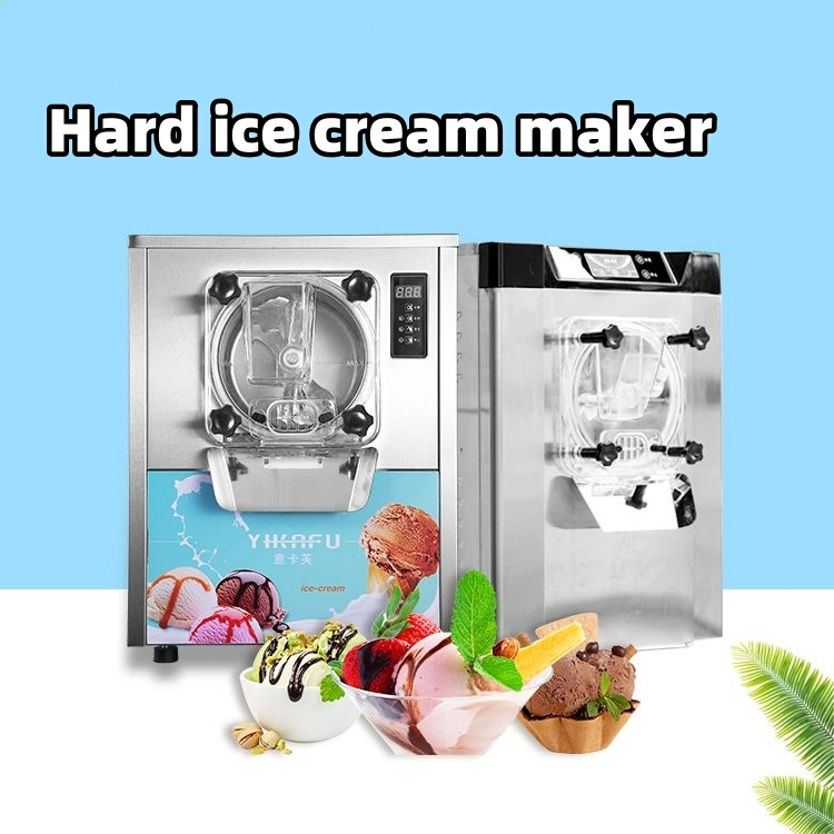 2024 Fully Automatic Commercial Hard Ice Cream Maker Gelato Machine Economic Ice Cream Machine Ais Krim Keras Ice tools