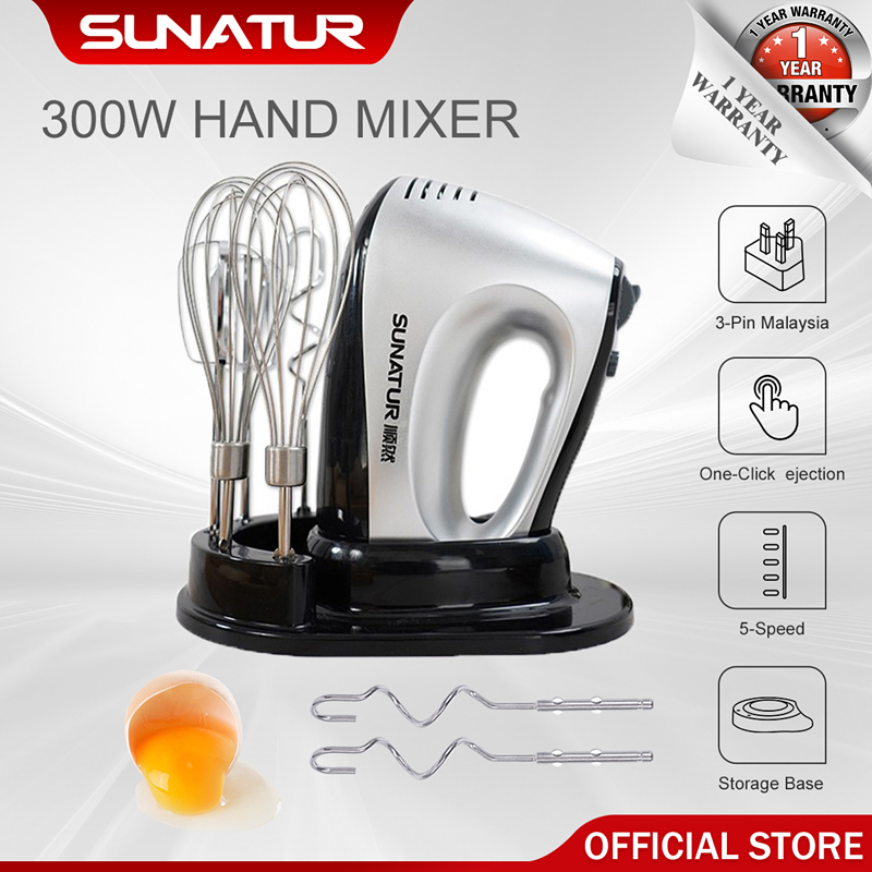 SUNATUR Cake Beater Electric Cream Whip Hand Mixer