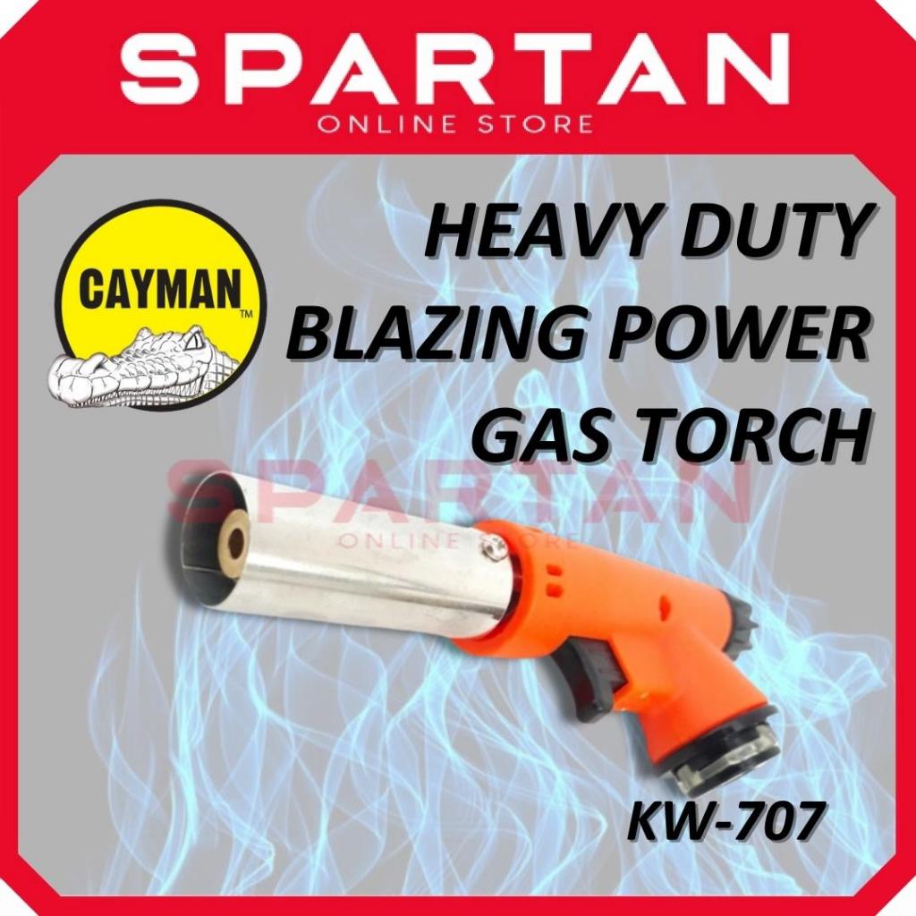 CAYMAN Heavy Duty Blazing Power Gas Torch KW-707 (Made in Korea) Fire Torch / Flame Gun / Fire Starter