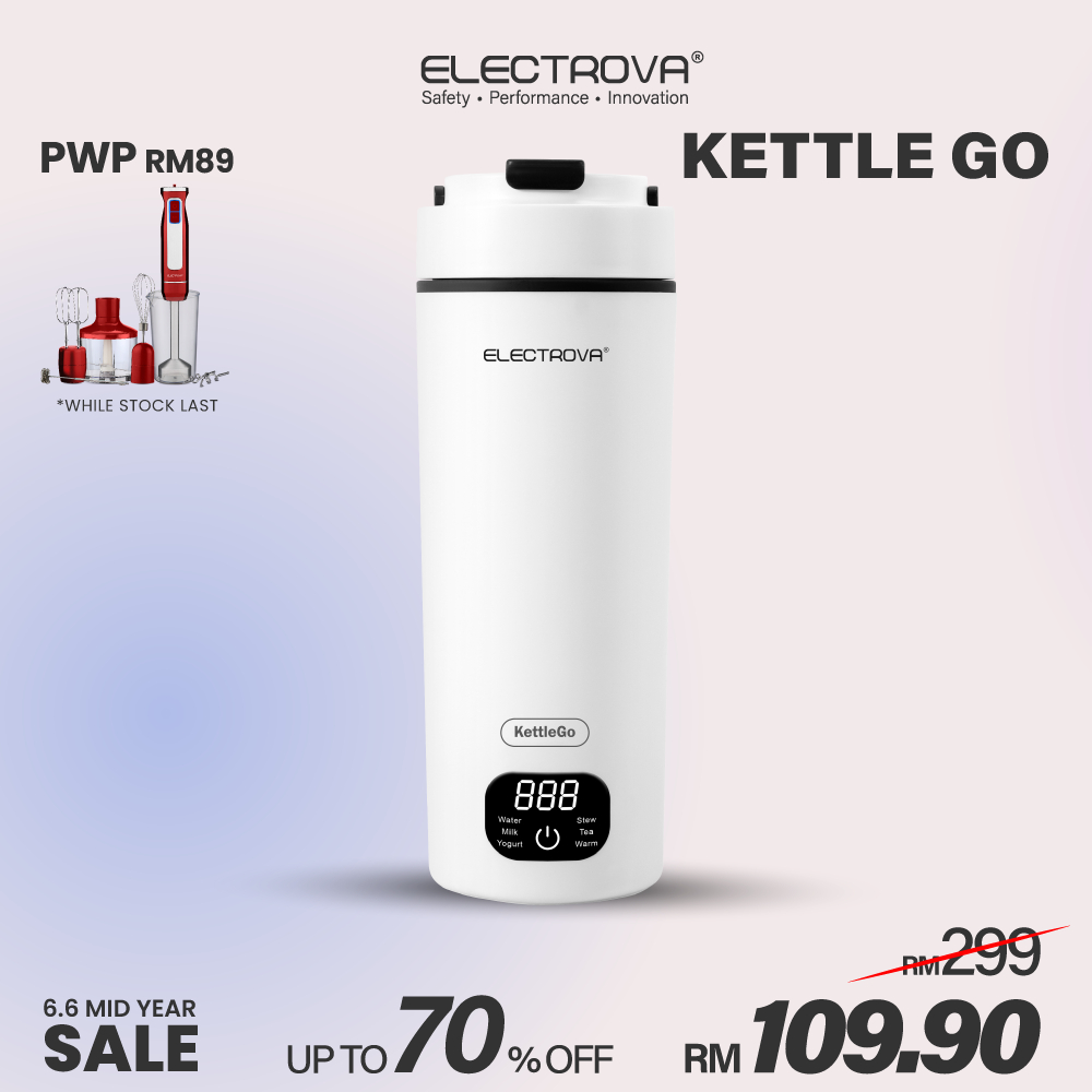 Electrova Portable Smart Electric Kettle GO