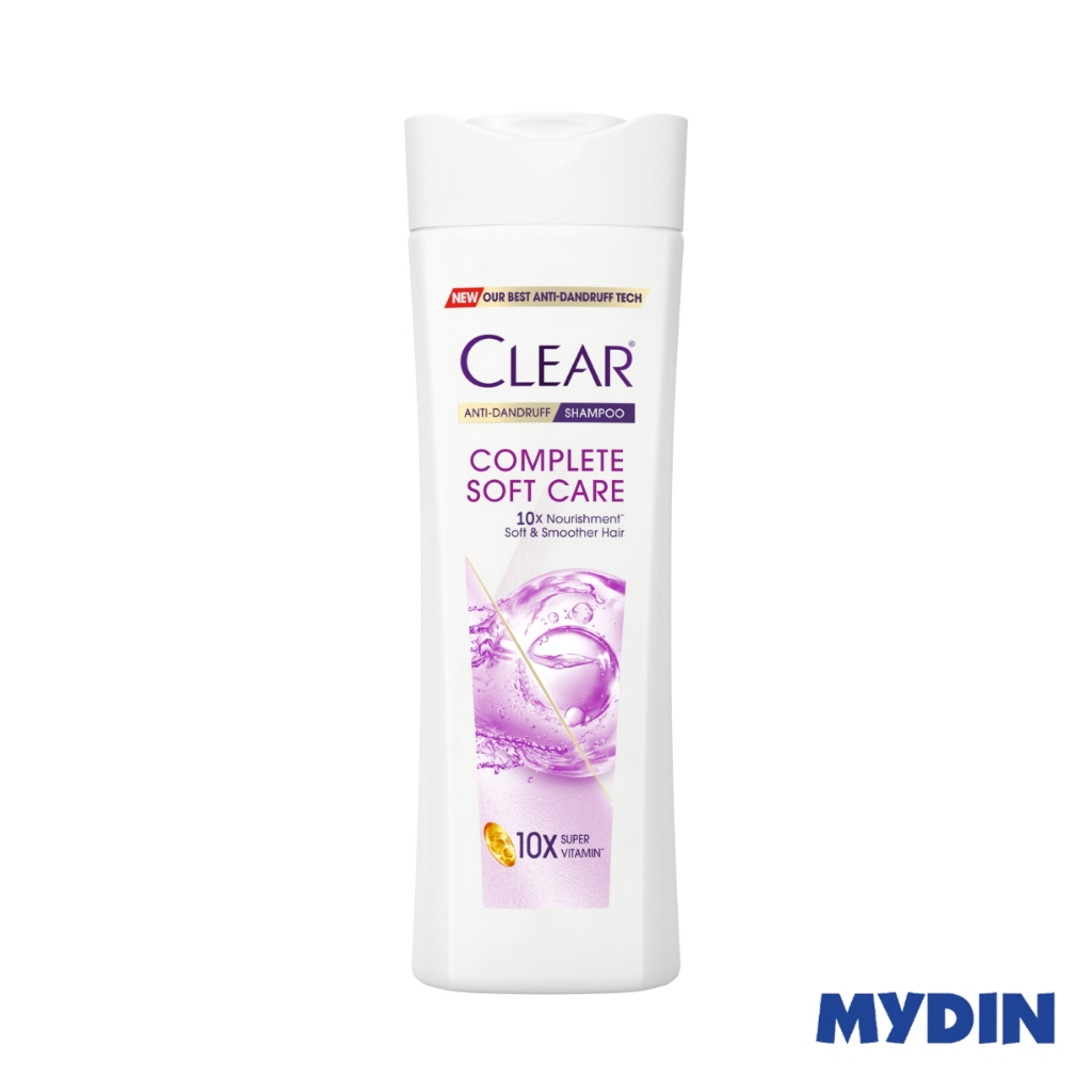 Clear Women Anti-dundraff Shampoo - Complete Soft Care (330ml)