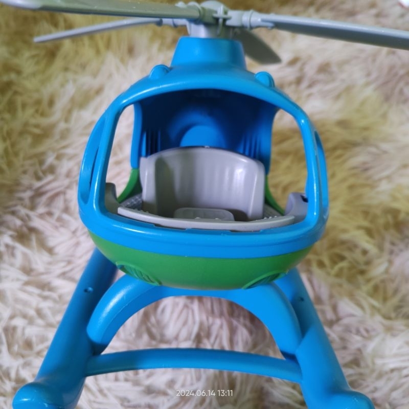 Green Toys Helicopter Preloved