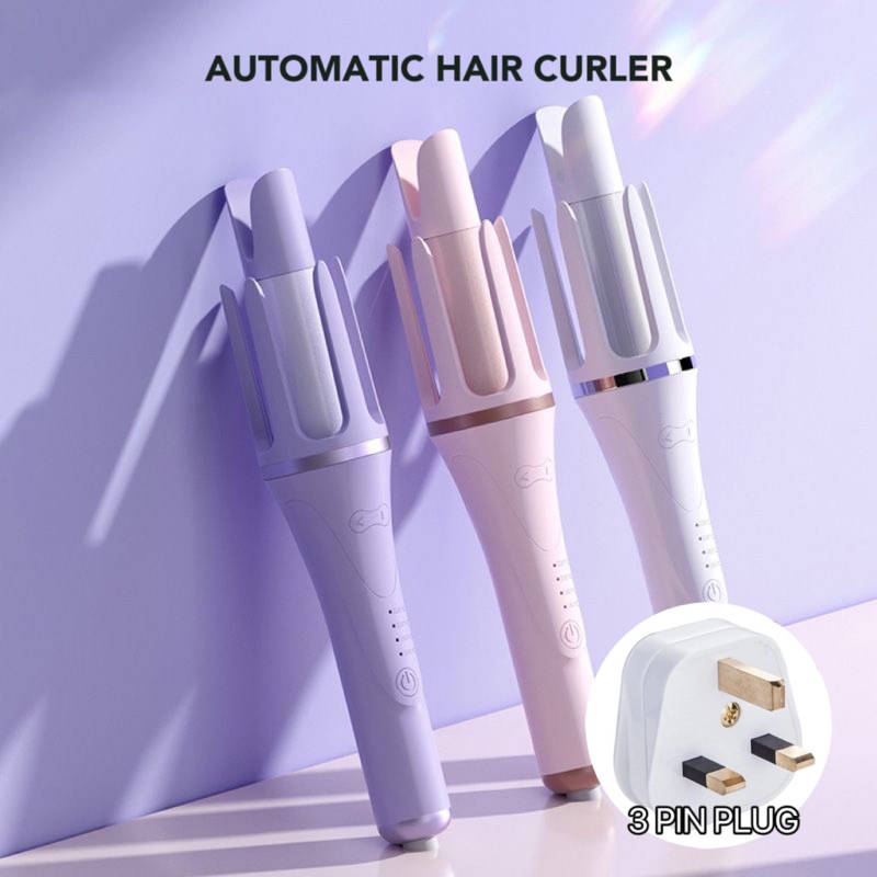 Automatic Hair Curler Malaysia Plug auto hair curler Curly hair iron Hair straightener vivid自动卷发棒卷发筒卷发器电卷棒