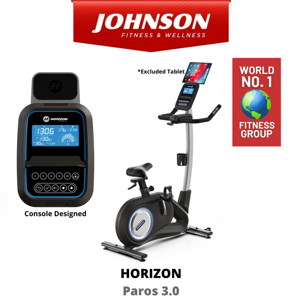 Johnson Fitness Horizon Paros 3.0 Upright/Home/Indoor/Cardio/Exercise Bike