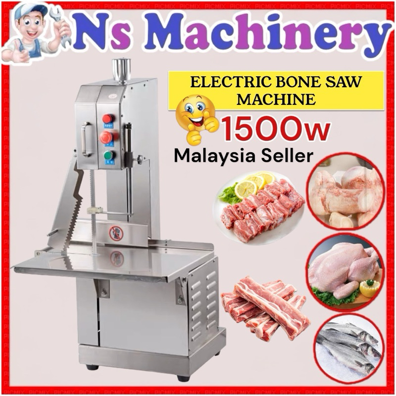 Stainless steel Electric Bone Saw Meat Machine Mesin Potong Daging锯骨机Commercial large meat slicer/Fish cutting machine