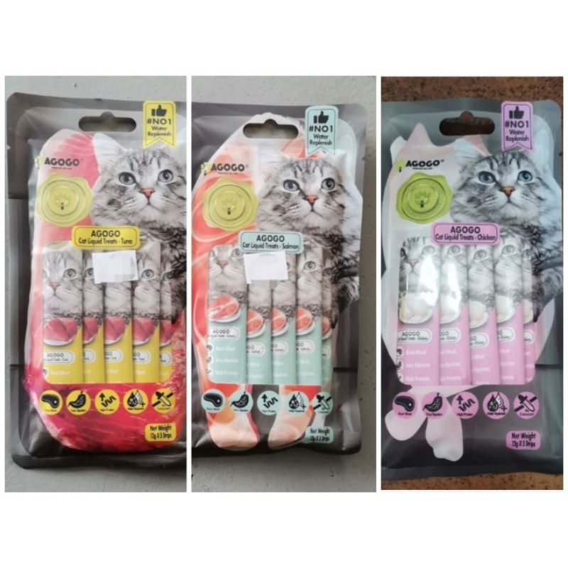 Agogo Cat Treat (5 strips per pack)