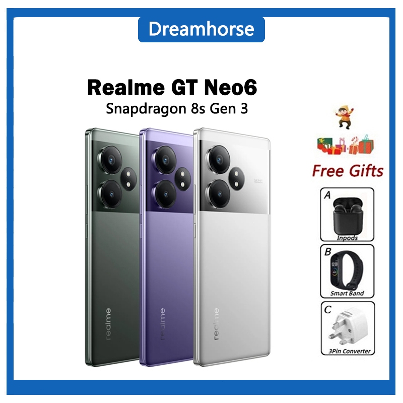 Realme GT Neo 6 Snapdragon 8s Gen 3  5500 mAh /Realme GT Neo 5 Snapdragon 8+Gen1