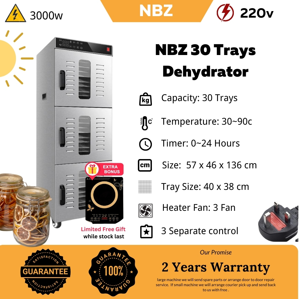 NBZ 30 Trays Dehydrator Machine Food Dehydrator Machine food dryer dehydrator dehydrated Mesin pengering makanan 风干机