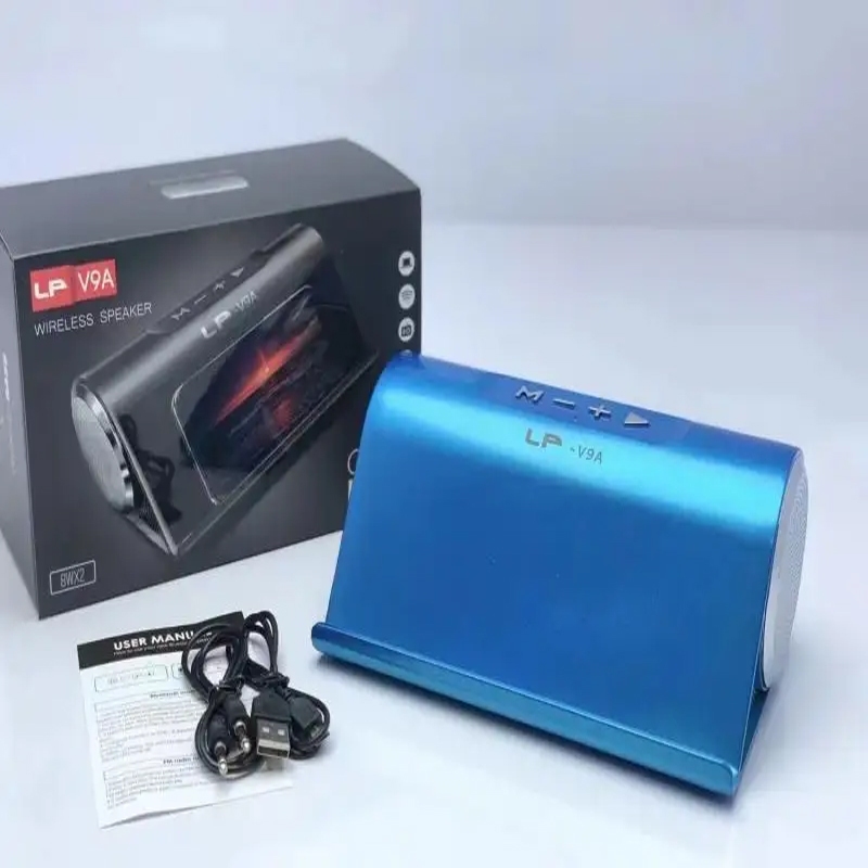 Original LP V9 WIRELESS PORTABLE BLUETOOTH SPEAKER 8Wx2 FM/TF/USB/HIGH QUALITY SUPER BASS SPEAKER