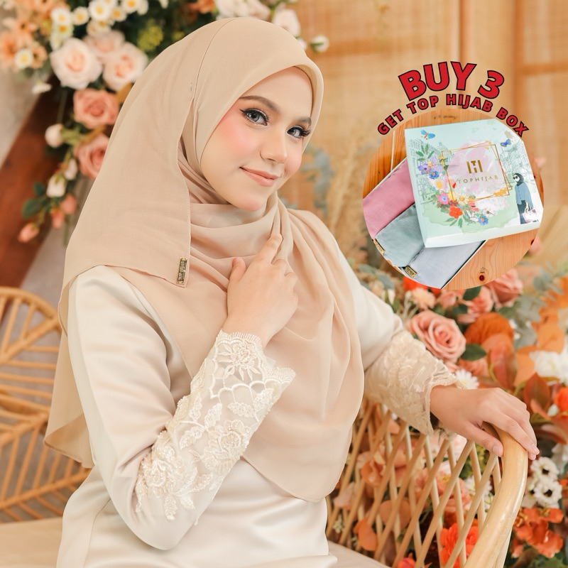 [TOP HIJAB] BAWAL SHAWL COTTON