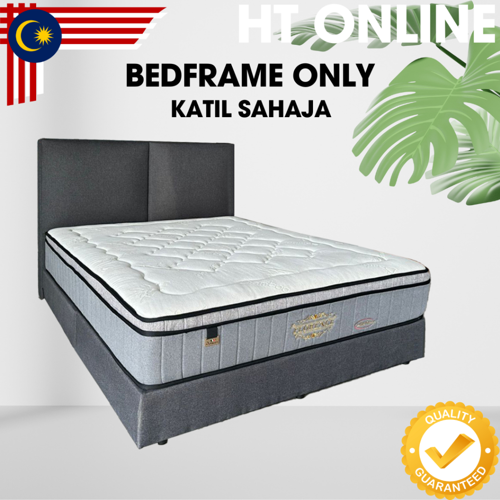 [HT ONLINE] Katil Murah / Queen Bed Frame / Divan Bedding Furniture /Katil Queen / Headboard & Divan