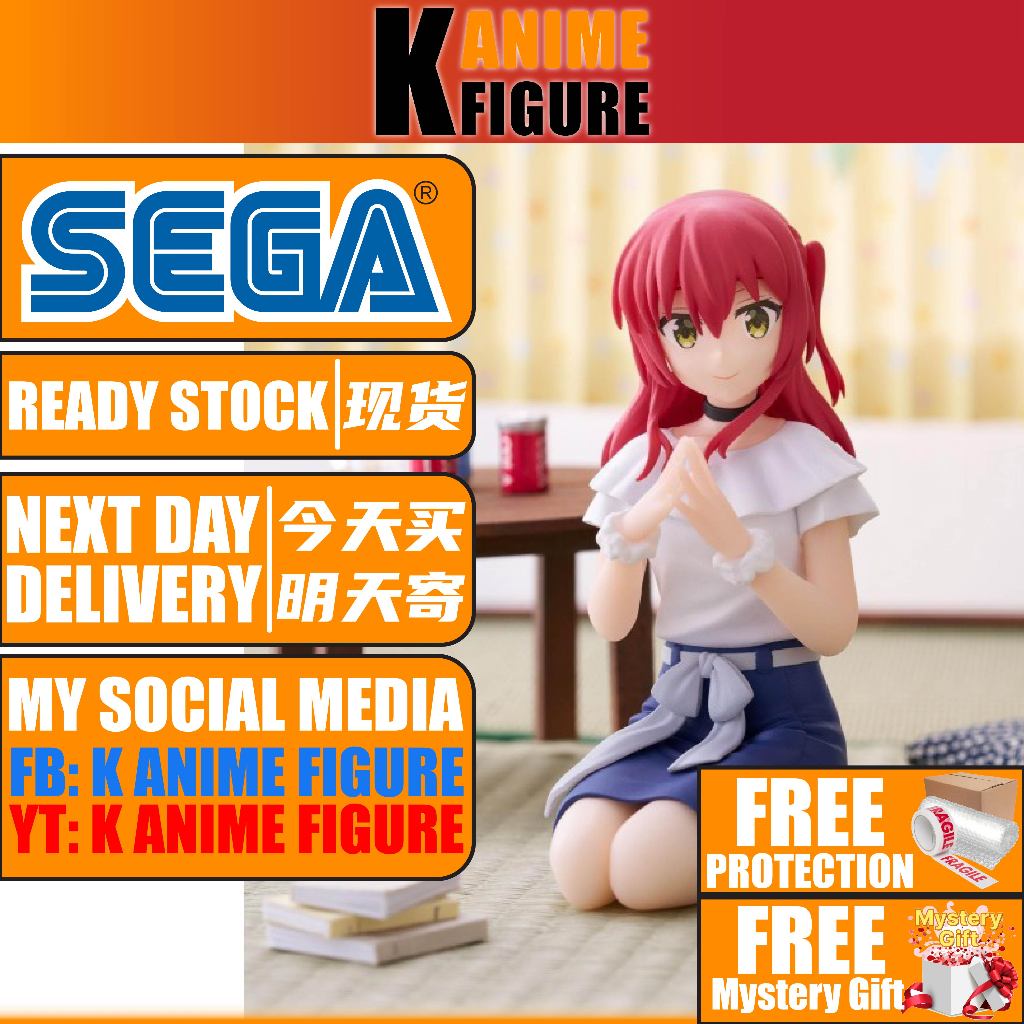 READY STOCK | SEGA Ikuyo Kita Bocchi the Rock! PM Perching Figure | Anime Figure 动漫模型 孤獨搖滾！