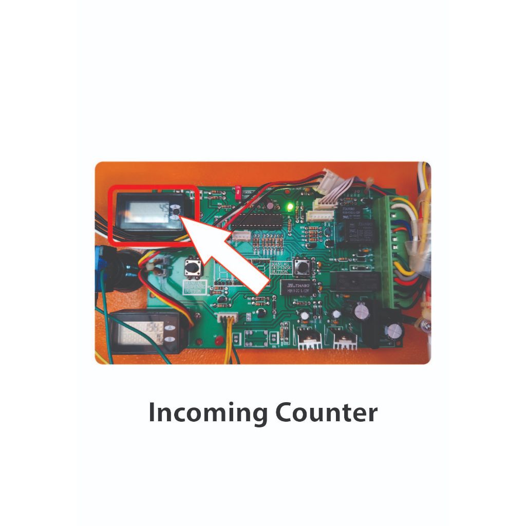 coin changer - in coming counter