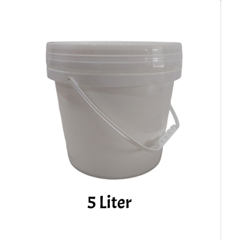 New 5 Litre Pail With Cover