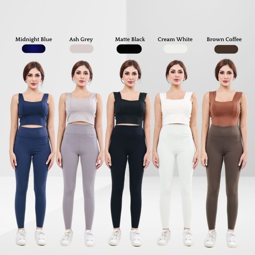 EYMAWEAR SEAMLESS - Legging Artis Malaysia & Slimming, Cooling Effect (DAILY WEAR)