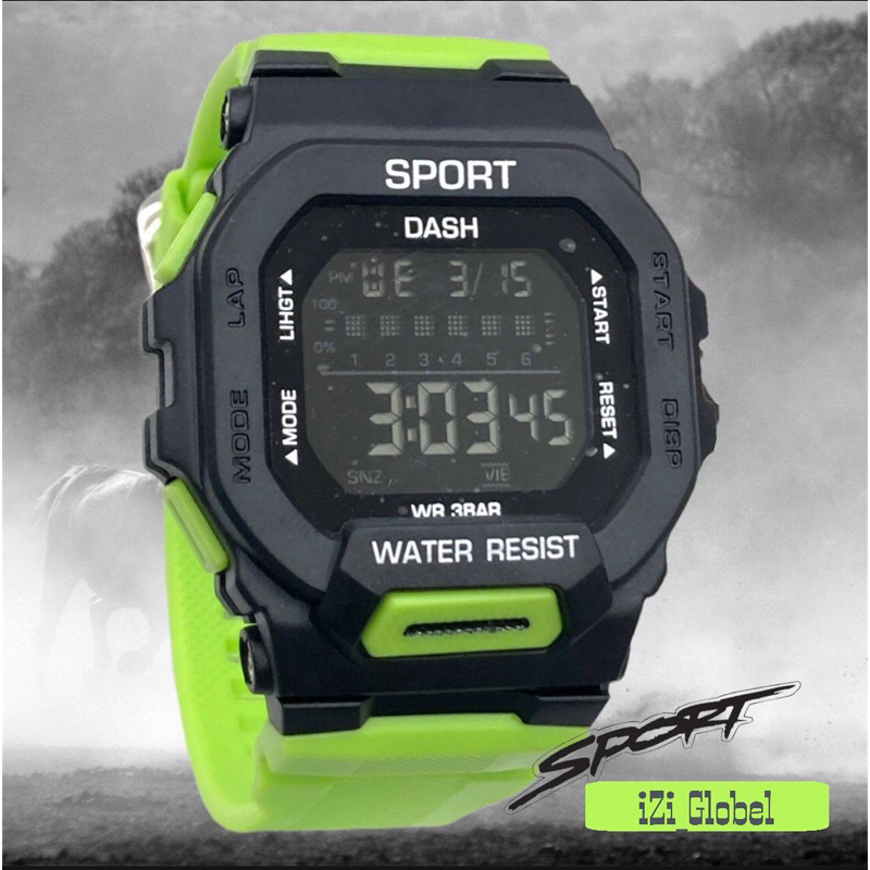 TOP CHOICE LASIKA Kid’s Digital Sports Watch | Unisex Army Design | Day-Date, Alarm, Light & Timer Features | Durable